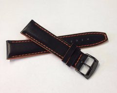 Citizen Men's AT2185-06E Black Leather Band Black Buckle 22MM Replacement Band