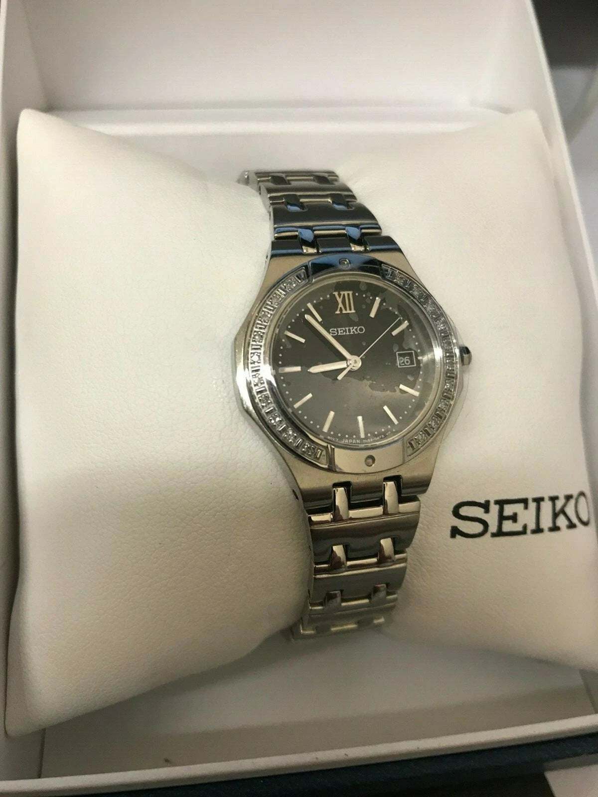 Seiko Women's SXD829 Quartz Stainless Steel Dress Watch MSRP $395