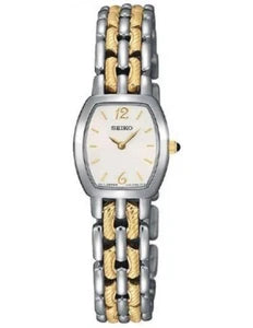 NEW* Seiko Womens SUJC31 Two-Tone Bracelet Quartz watch MSRP $250!