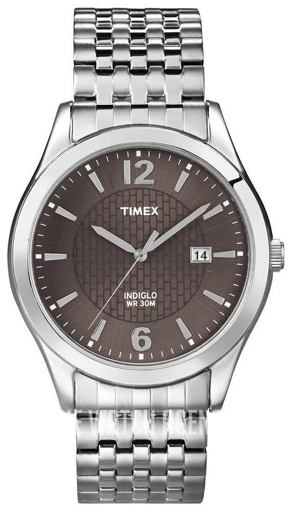 Timex Men's T2N848 Elevated Classics Dress Watch with Expansion Band