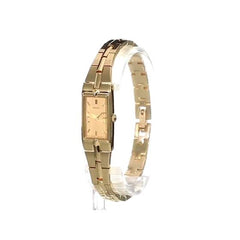 Seiko Womens SZZC44 Gold Stainless Steel Bangle Watch