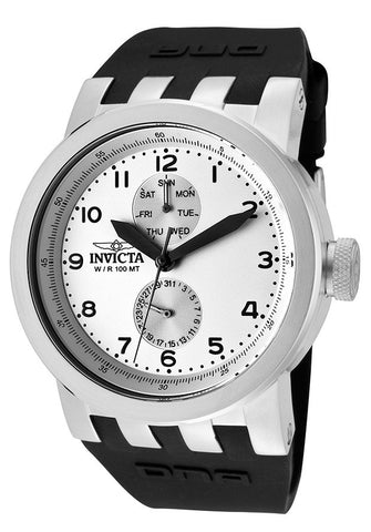 Invicta Women's 10401 DNA Light Silver Dial Black Silicone Watch