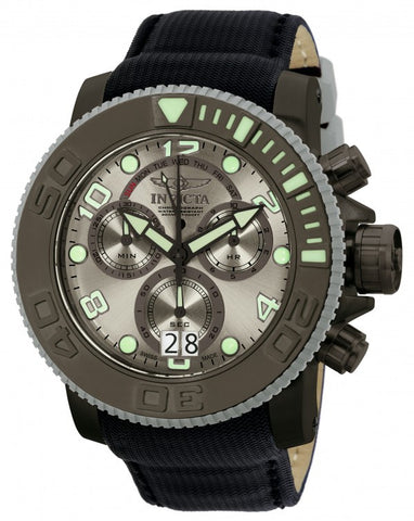 Invicta Men's 10720 Sea Hunter Chronograph Silver Grey Dial Watch