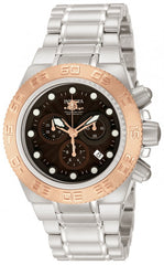 Invicta Men's Subaqua 10846 Stainless Steel Case Steel Bracelet Band flame fusion Watch