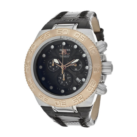 Invicta Men's 10850 Subaqua Sport Blue Dragon Dial 18k Rose Gold Ion-Plated Stainless Steel Blue Resin Watch