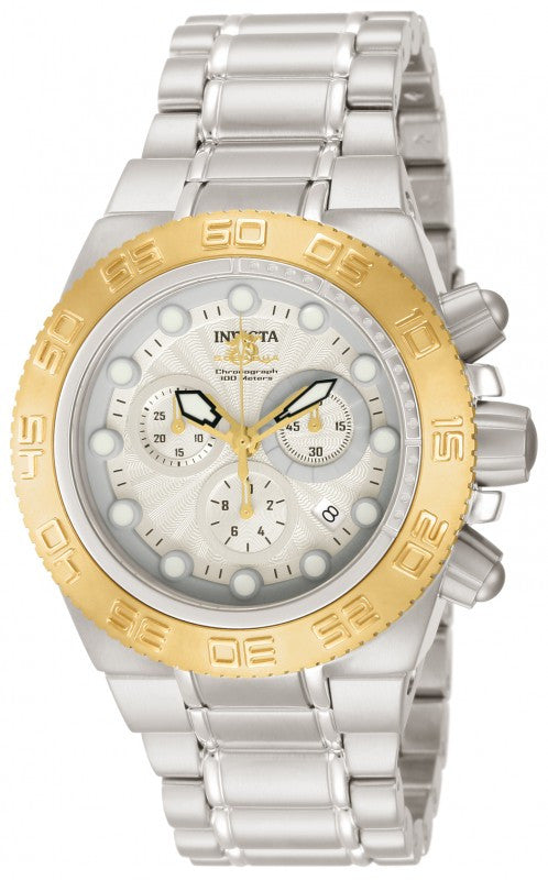 Invicta Mens 10856 Midsize Subaqua Sport Swiss Chronograph Stainless Steel Bracelet Watch