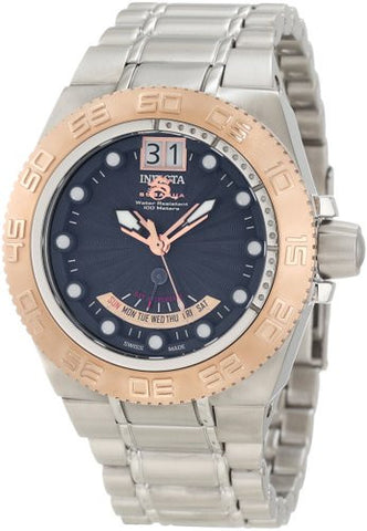 Invicta Men's 10869 Subaqua Blue Sunray Dial Stainless Steel Watch