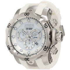 Invicta Men's 11155 Venom Reserve Chronograph White Mother-Of-Pearl Dial Watch