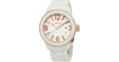 Invicta Men's 1190 White Dial White Ceramic Watch
