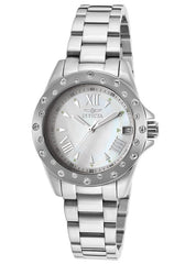Invicta Women's 12854 Angel Analog Display Swiss Quartz Silver Watch