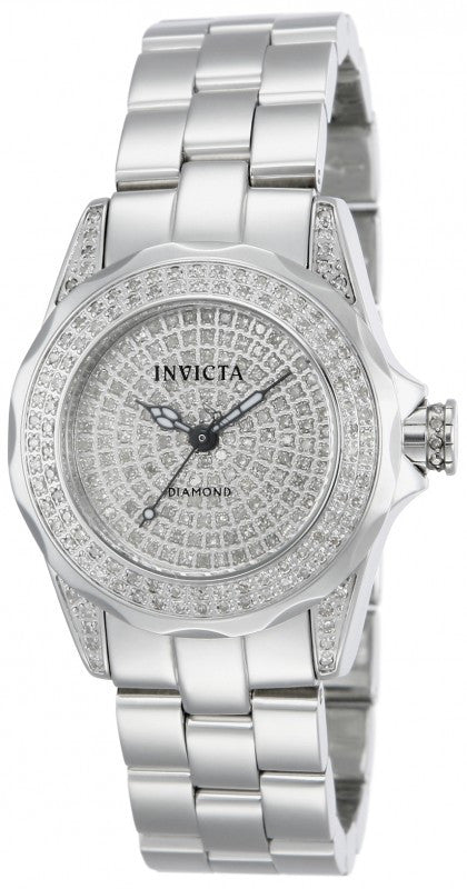 Invicta Women's 13726 Pro Diver Stainless Steel Butterfly Buckle & Clasp Watch
