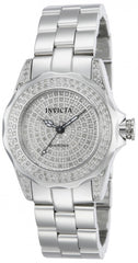 Invicta Women's 13726 Pro Diver Stainless Steel Butterfly Buckle & Clasp Watch