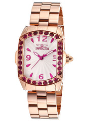 Invicta Women's 14140 Slightly Blemished 'Lupah' Rose Gold Tone Steel Exotic Gemstone Watch