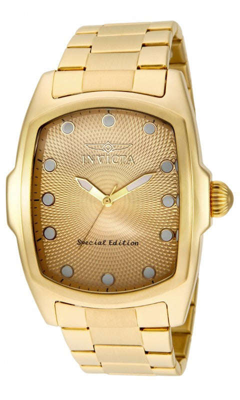 Invicta Men's 15854 Lupah Analog Display Japanese Quartz Gold Watch
