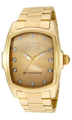 Invicta Men's 15854 Lupah Analog Display Japanese Quartz Gold Watch
