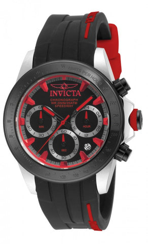 Invicta Men's 17190 Speedway Stainless Steel Watch with Black Strap
