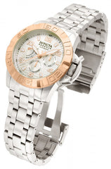 Invicta Men's 1764 Pro Diver Rose Gold Bezel Stainless Steel Watch