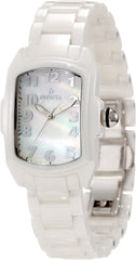 Invicta Women's 1960 Lupah White Mother-of-Pearl Ceramic Watch