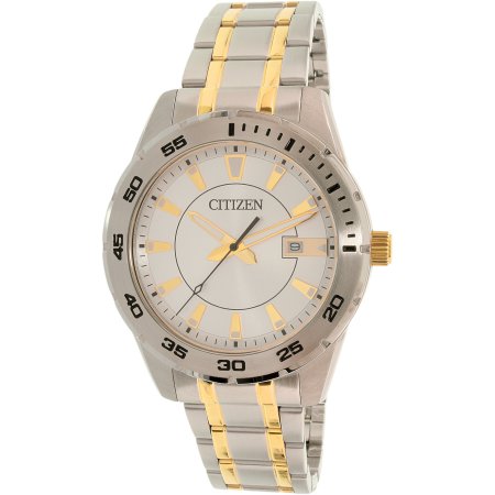 Citizen Men's BI1044-59A Silver Stainless-Steel Quartz Watch