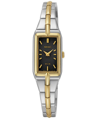 Seiko Women's SUP274 Analog Display Analog Quartz Two Tone Watch
