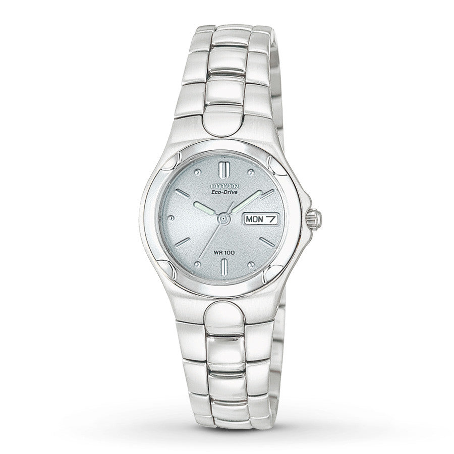 CITIZEN Women's EW3030-50A Eco-Drive Corso Grey Dial Stainless Steel Watch