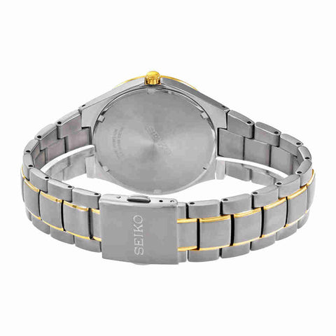 Seiko Men's SNE382 Two-Tone Titanium Watch