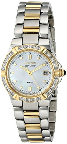 Citizen Women's EW0894-57D Eco-Drive Riva Diamond-Accented Watch