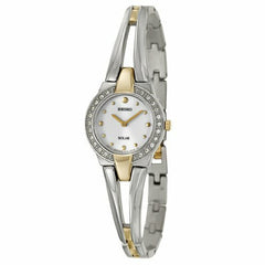 Seiko Women's SUP206 Two Tone Quartz Stainless Steel Casual Watch