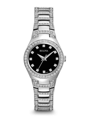 Bulova Women's 96L170 Crystal Bracelet Watch