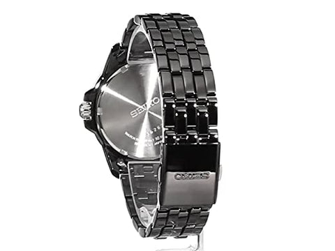Seiko Men's SNE177 Black Wrist Watch