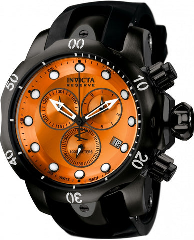 Invicta Men's 5735 Reserve Collection Black Ion-Plated Chronograph Watch
