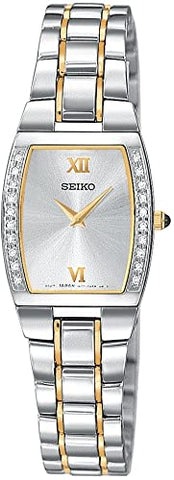 Seiko Women's SUJE81 Diamond Two-Tone Watch