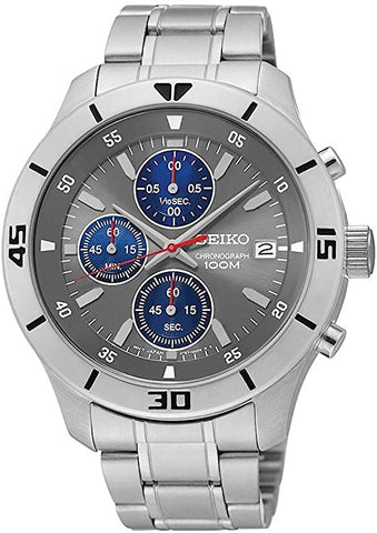 Seiko Men's SKS407 Stainless Steel Quartz Watch