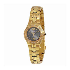 Seiko Women's SXGN28 Coutura Watch on Yellow Gold Plate Bracelet