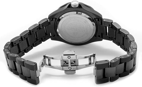 Invicta Women's 1182 Black Ceramic & Black Stainless Steel Watch