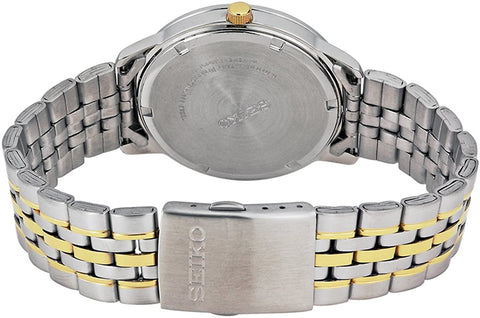 Seiko Men's SUR033 Two-Tone Stainless Steel Bracelet & Case Hardlex Watch