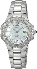 Seiko Women's SXDC33 Coutura Diamond Mother of Pearl Dial Watch