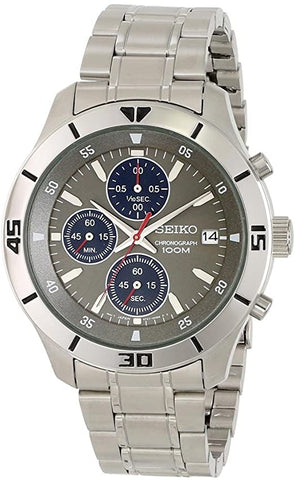 Seiko Men's SKS407 Stainless Steel Quartz Watch