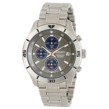 Seiko Men's SKS407 Stainless Steel Quartz Watch