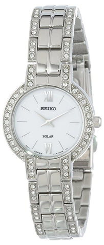 Seiko Women's SUP199 Dress Solar Modern Crystals Japanese Quartz Watch