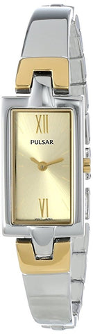Pulsar Women's PEGG13 Analog Display Japanese Quartz Two Tone Watch