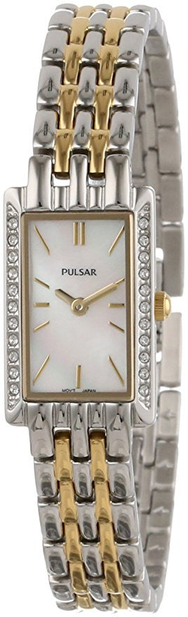 Pulsar Women's PEGE77 Crystal Jewelry Watch
