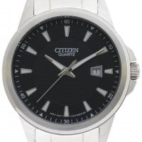 Citizen Men's BI1010-51E Silver Stainless-Steel Quartz Watch