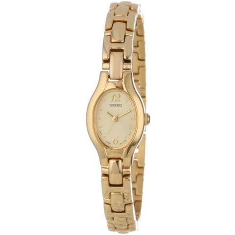 Seiko Women's SXGJ72 Dress Gold-Tone Watch