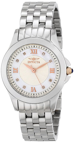 Invicta Women's 12545 Angel Analog Display Swiss Quartz Silver Watch