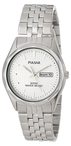 Pulsar Men's PJ6029 Dress Silver-Tone Watch