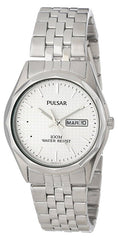 Pulsar Men's PJ6029 Dress Silver-Tone Watch