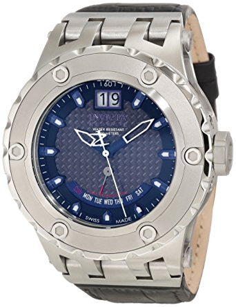 Invicta Men's 10087 Subaqua Reserve Black Carbon Fiber Dial Watch