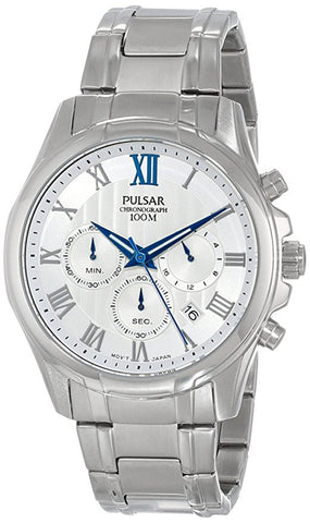 Pulsar Men's PT3399 Analog Display Japanese Quartz Silver Watch