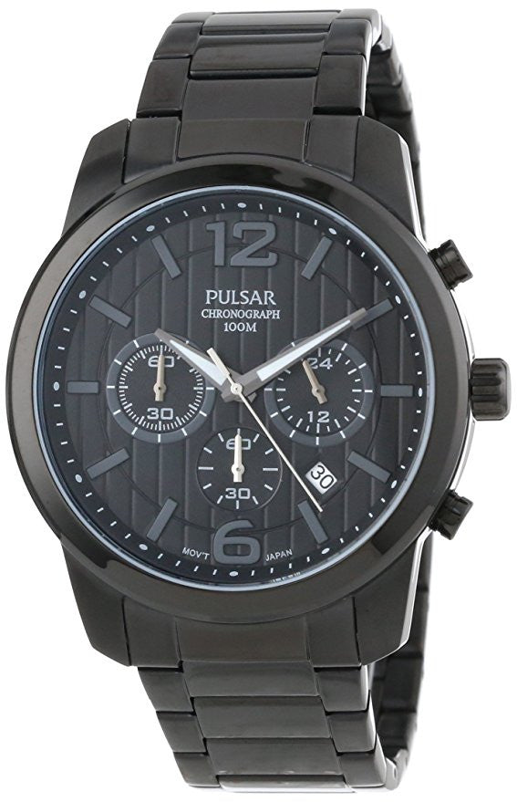 Pulsar Men's PT3287 Chronograph and Analog Calendar Collections Watch
